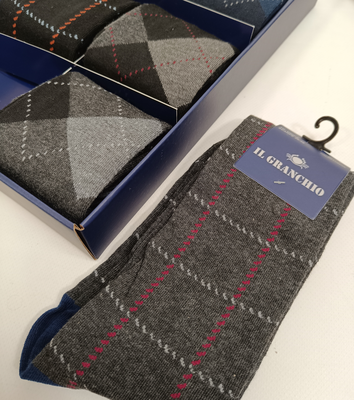 CALZINO UOMO LUNGO GC208 Ingrosso Calzetteria uomo Tellini S.r.l.